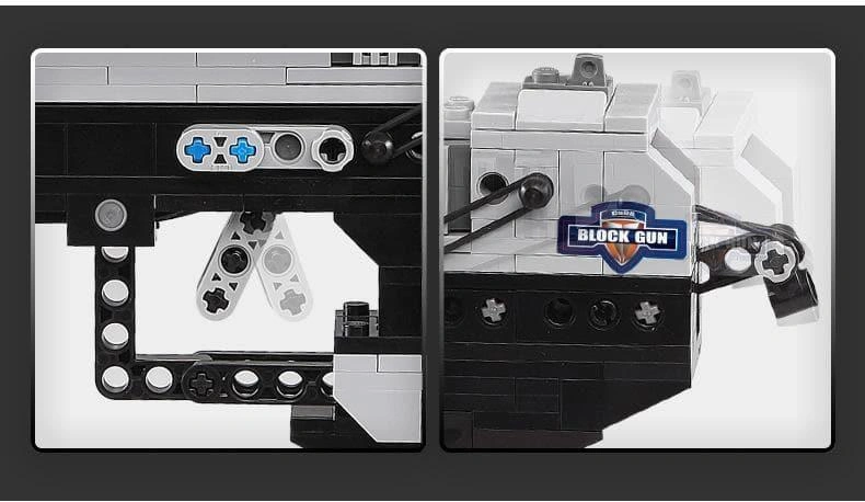 HK MK23 Building Blocks Legendary Pistol Replica Set