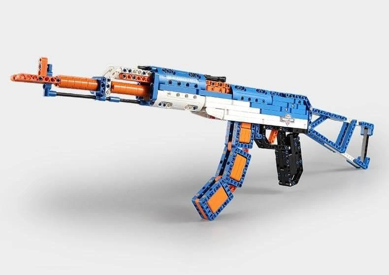 Build Your Own Legendary AK-47 Brick Gun Building Block Set – Ultimate Warfare!